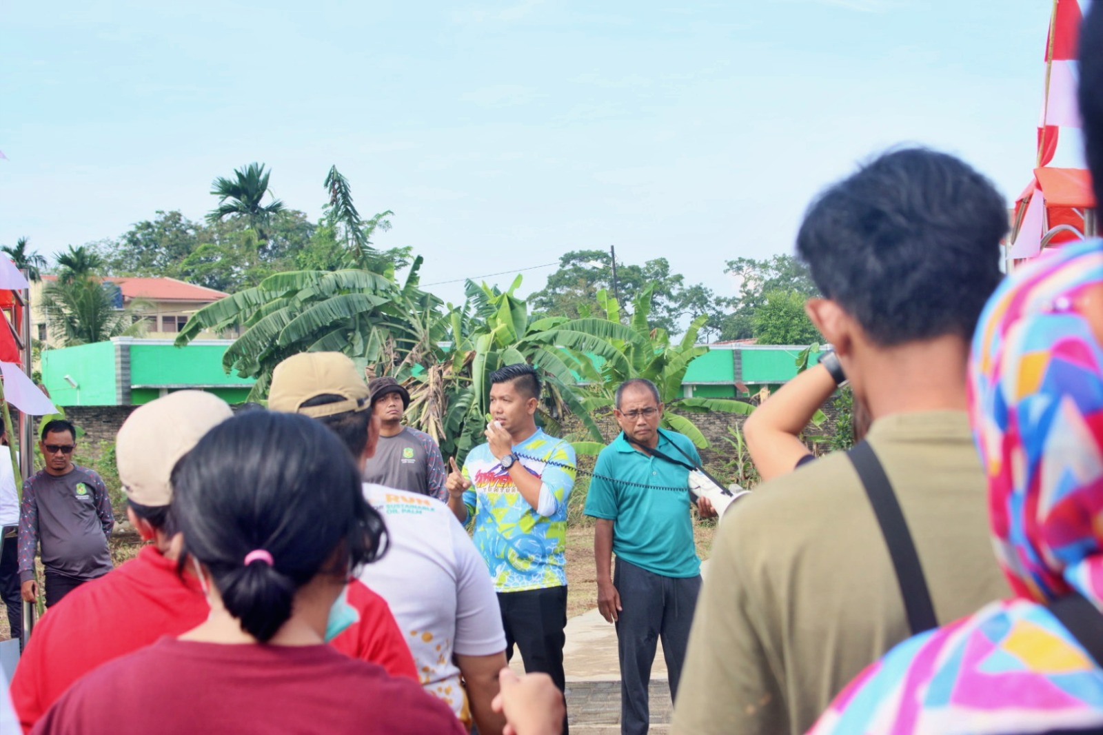 Gotong Royong Massal Kecamatan Jalan Bunga Turi 2 Kelurahan Sidomulyo